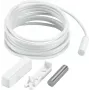 ABUS Security-Center MK2000W Bedrade magneetcontact voor deuren en ramen, 5m kabel, Wit