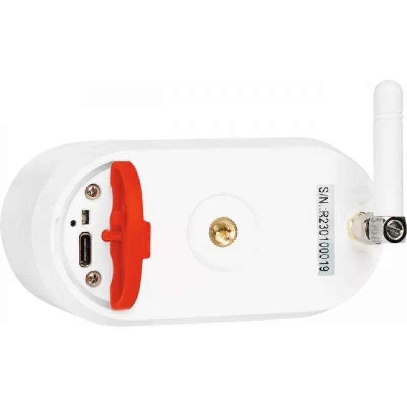 ABUS Security-Center PPIC91520 extra draadloze accu-bewakingscamera voor ABUS Battery Camera Pro – Full HD 1080p, IP65, wit