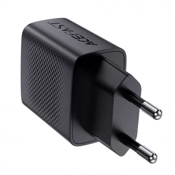 ACEFAST A82 GaN USB-C PD 20W wandlader - zwart