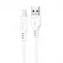 Acefast Apple Lightning naar USB 1,2m 2,4A MFI-kabel wit