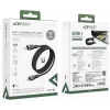 Acefast C11-03 3in1 USB-C naar USB-C-kabel 100W 480Mbps 1,2m zwart