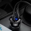 ACEFAST autolader 66W USB Type-C / USB, PPS, Power Delivery, Quick Charge 4.0, AFC, FCP zwart (B4 black)