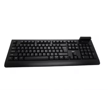 Acer AKW320 bedrade toetsenbord met smartcardlezer, US-International-layout, zwart