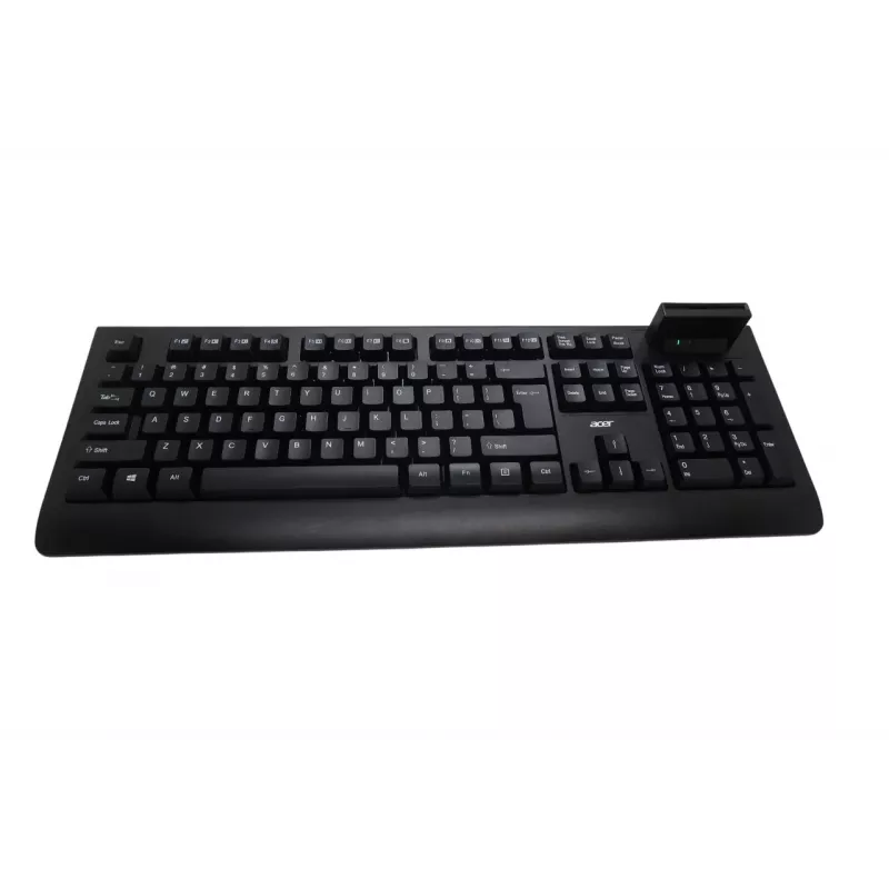 Acer AKW320 bedrade toetsenbord met smartcardlezer, US-International-layout, zwart