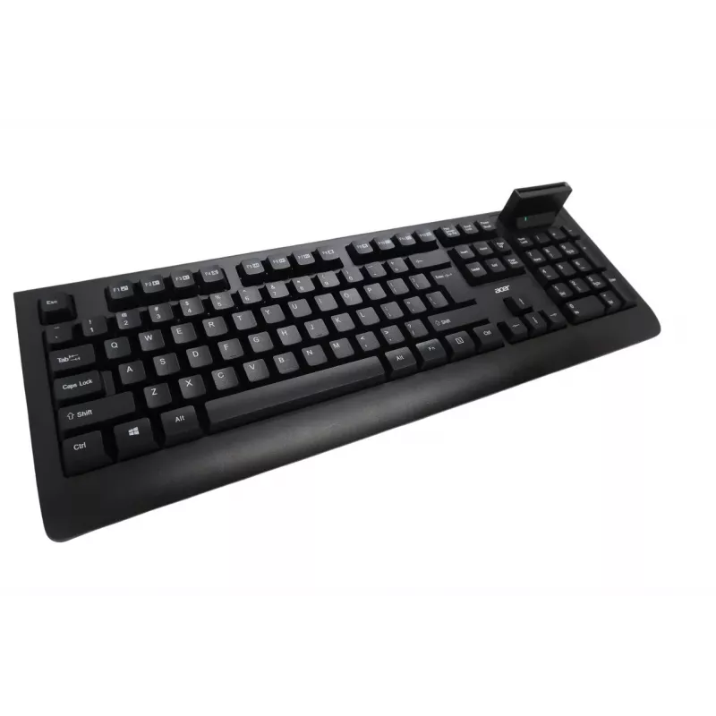 Acer AKW320 bedrade toetsenbord met smartcardlezer, US-International-layout, zwart