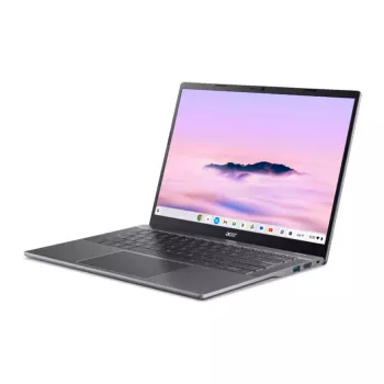 Acer Chromebook Plus 514 CBE594-2-TCO-373B - 14 inch Full HD IPS, Intel Core 3 100U, 8GB LPDDR5, 256GB SSD, ChromeOS, toetsenbord met achtergrondverlichting, aluminium bovenklep