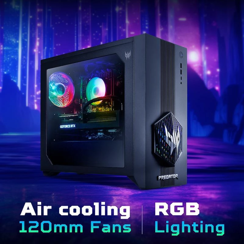 Acer Predator Orion 3000 PO3-665 Gaming-desktop-pc - Intel Core Ultra 7 265F, 32GB DDR5, 1TB SSD, NVIDIA GeForce RTX 5060, Windows 11 Home