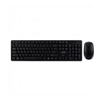 Acer draadloze toetsenbord- en muisset zwart