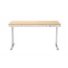 ACJ ACTIVEJET elektrisch in hoogte verstelbaar bureau 120x60 ET119S wit/eiken