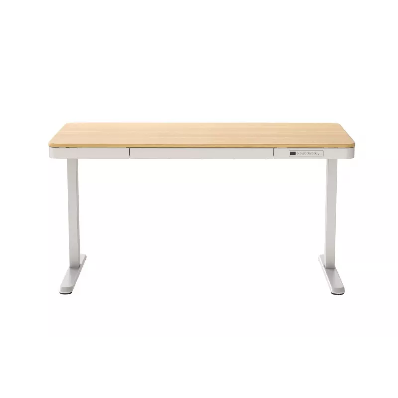 ACJ ACTIVEJET elektrisch in hoogte verstelbaar bureau 120x60 ET119S wit/eiken