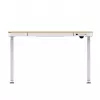 ACJ ACTIVEJET elektrisch in hoogte verstelbaar bureau 120x60 ET119S wit/eiken
