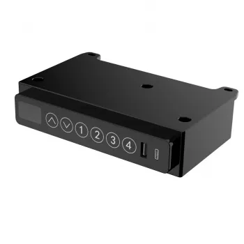 ACJ ACTIVEJET ET119S-CZ elektrisch in hoogte verstelbaar bureau 120x60 cm zwart