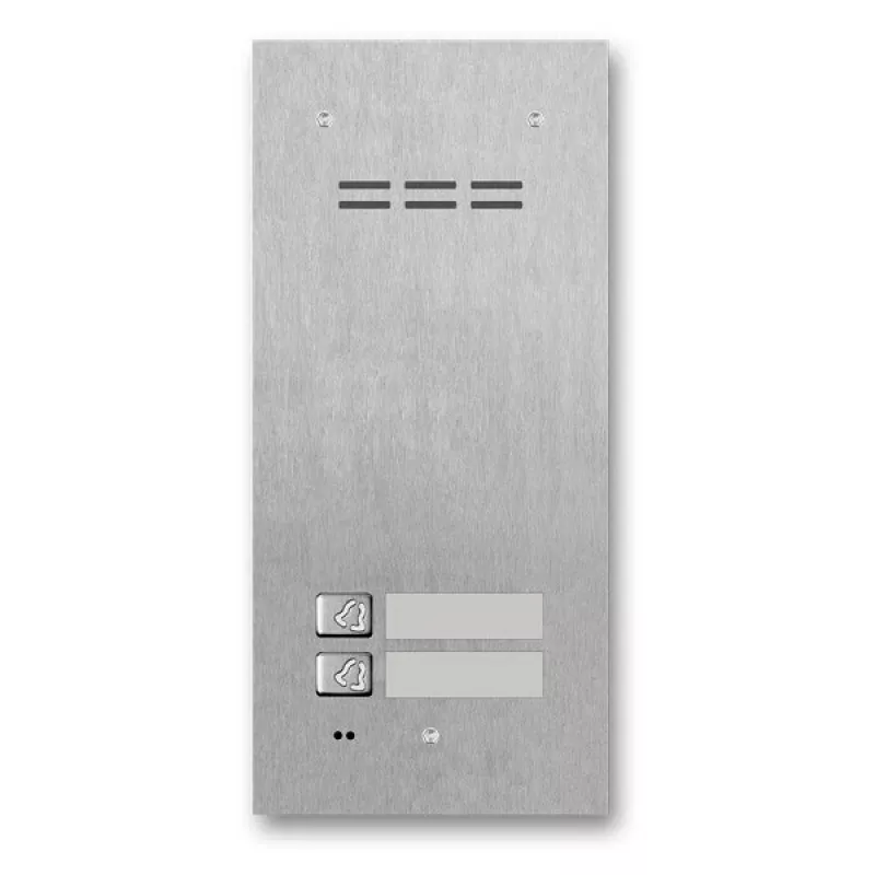 ACO FAM-P-2NPACC inbouw video-deurintercom voor 2 gezinnen met RFID-lezer