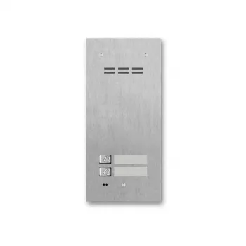 ACO FAM-P-2NPACC inbouw video-deurintercom voor 2 gezinnen met RFID-lezer