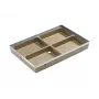 ACO Vario bodemafvoer onderdeel 75x50 DN 75/DN 50 zwart