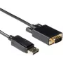 ACT 2m DisplayPort-stekker naar VGA-stekker conversiekabel (AK3999)