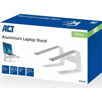 ACT AC8130 notebookstandaard 15,6 inch, grijs