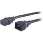 ACT Advanced Cable Technology C19 naar C20 stroomkabel 1,2m zwart AK5086