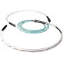 ACT RL2402 20m LC naar LC duplex multimode OM2 glasvezel patchkabel, LSZH, aqua