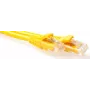 ACT gele 1,5m LSZH U/UTP CAT6A patchkabel met RJ45-stekkers IB1951