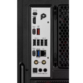 ACTINA PC AMD Ryzen 5 7600X 32 GB DDR5-SDRAM 1 TB SSD NVIDIA GeForce RTX 5070 Midi Tower zwart