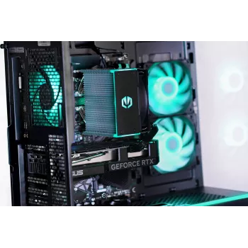 Actina PC AMD Ryzen 5 7600X 32 GB DDR5-SDRAM 1 TB SSD NVIDIA GeForce RTX 5070 Ti Midi Tower zwart