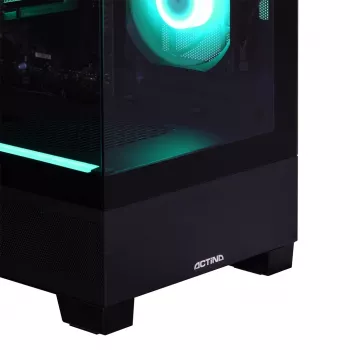 Actina PC AMD Ryzen 5 7600X 32 GB DDR5-SDRAM 1 TB SSD NVIDIA GeForce RTX 5070 Windows 11 Home Midi Tower zwart