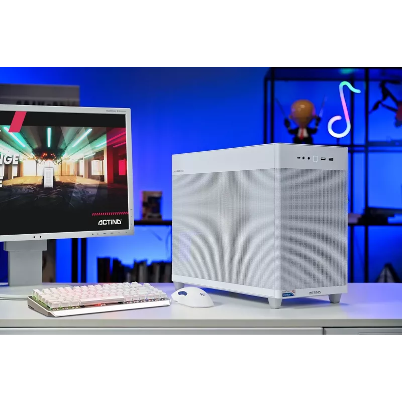 Actina pc AMD Ryzen 7 8700F 32 GB DDR5-SDRAM 1 TB SSD NVIDIA GeForce RTX 5060 Ti mini tower wit