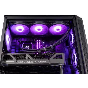 Actina PC AMD Ryzen 7 9800X3D 32 GB DDR5-SDRAM 2 TB SSD NVIDIA GeForce RTX 5090 Midi Tower zwart