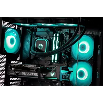 Actina PC AMD Ryzen 7 9800X3D 32 GB DDR5-SDRAM 2 TB SSD NVIDIA GeForce RTX 5090 Midi Tower zwart