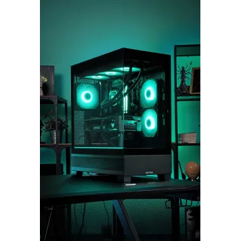 Actina PC AMD Ryzen 7 9800X3D 32 GB DDR5-SDRAM 2 TB SSD NVIDIA GeForce RTX 5090 Midi Tower zwart