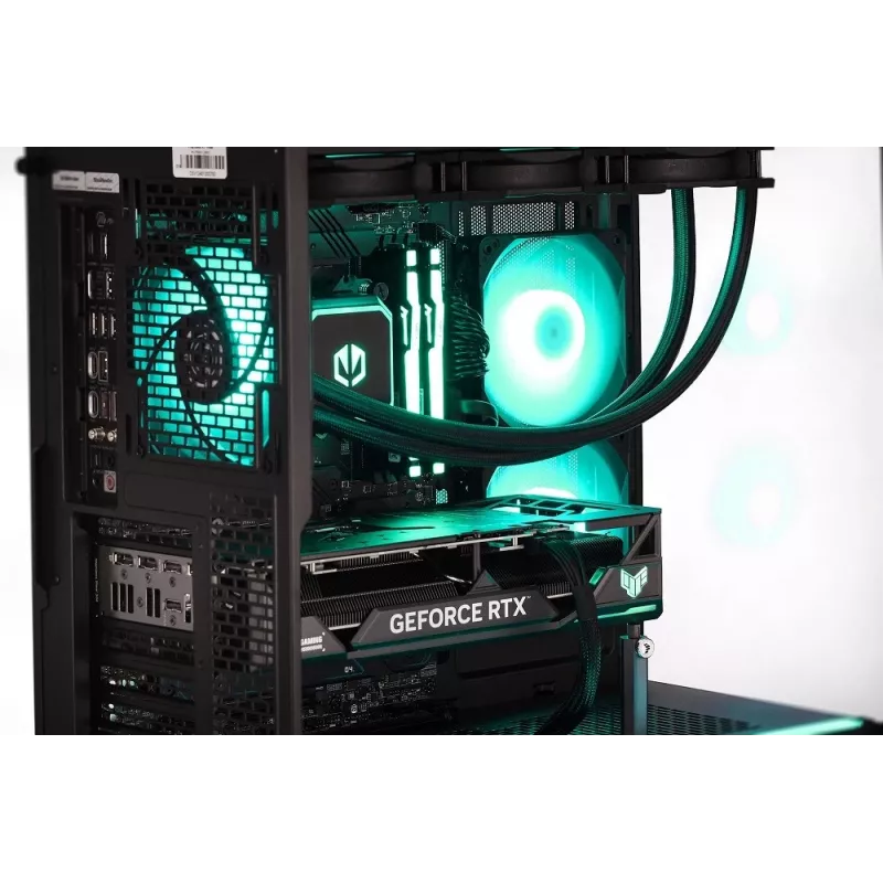 Actina pc AMD Ryzen 9 9900X 32 GB DDR5-SDRAM 2 TB SSD NVIDIA GeForce RTX 5090 Midi Tower zwart