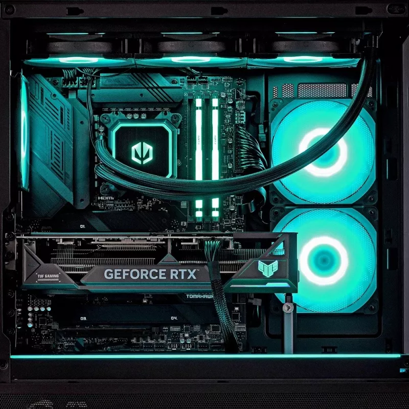 Actina pc AMD Ryzen 9 9900X 32 GB DDR5-SDRAM 2 TB SSD NVIDIA GeForce RTX 5090 Midi Tower zwart