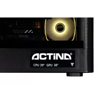 ACTINA PC AMD Ryzen 9 9900X3D 32 GB DDR5-SDRAM 2 TB SSD NVIDIA GeForce RTX 5090 Midi Tower zwart