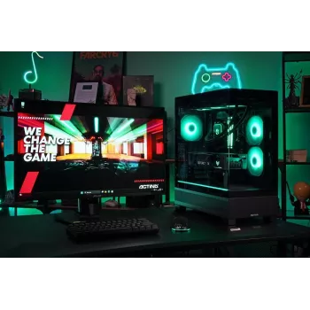 ACTINA pc AMD Ryzen 9 9950X 32 GB DDR5-SDRAM 2 TB SSD NVIDIA GeForce RTX 5080 Midi Tower zwart