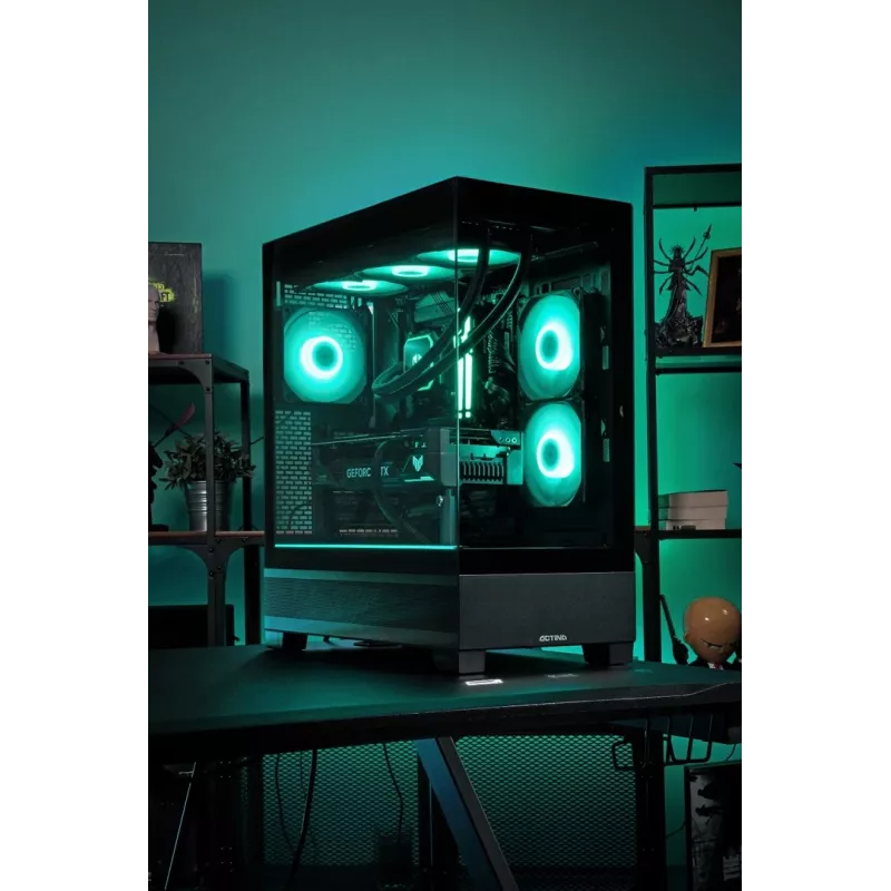 ACTINA pc Intel Core i5-14600KF 32 GB DDR5-SDRAM 1 TB SSD NVIDIA GeForce RTX 5060 midi tower zwart