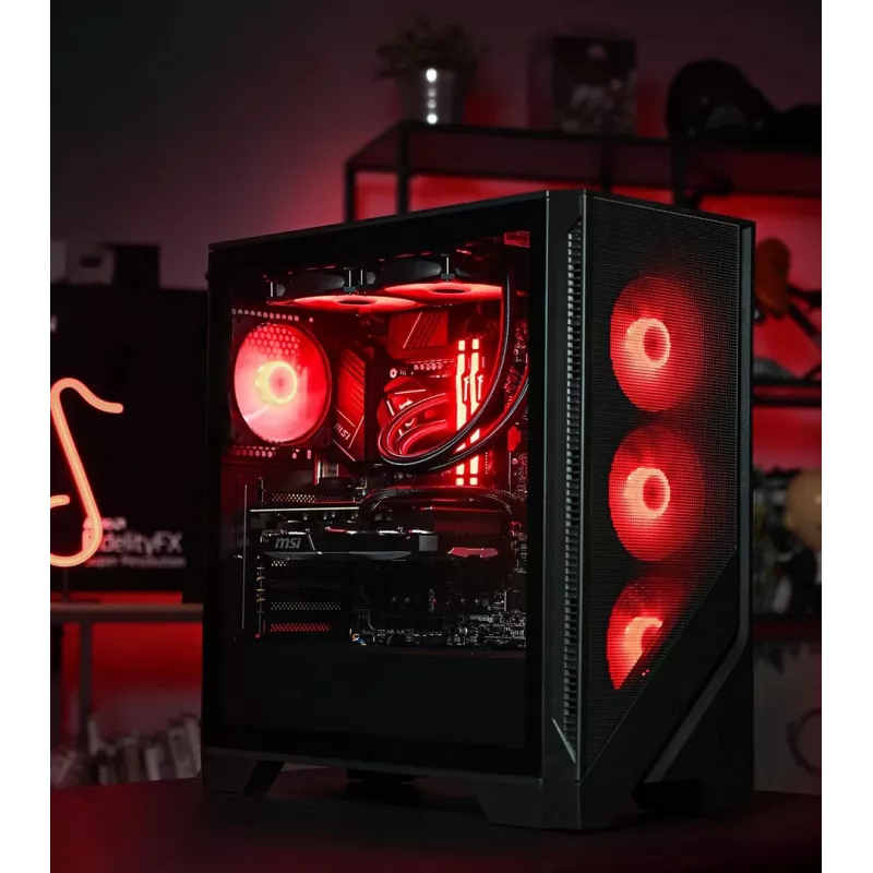 ACTINA pc Intel Core Ultra 7 265KF 32 GB DDR5-SDRAM 2 TB SSD NVIDIA GeForce RTX 5070 midi tower zwart