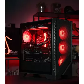Actina PC Intel Core Ultra 7 265KF 32 GB DDR5-SDRAM 2 TB SSD NVIDIA GeForce RTX 5080 Windows 11 Home Midi Tower zwart