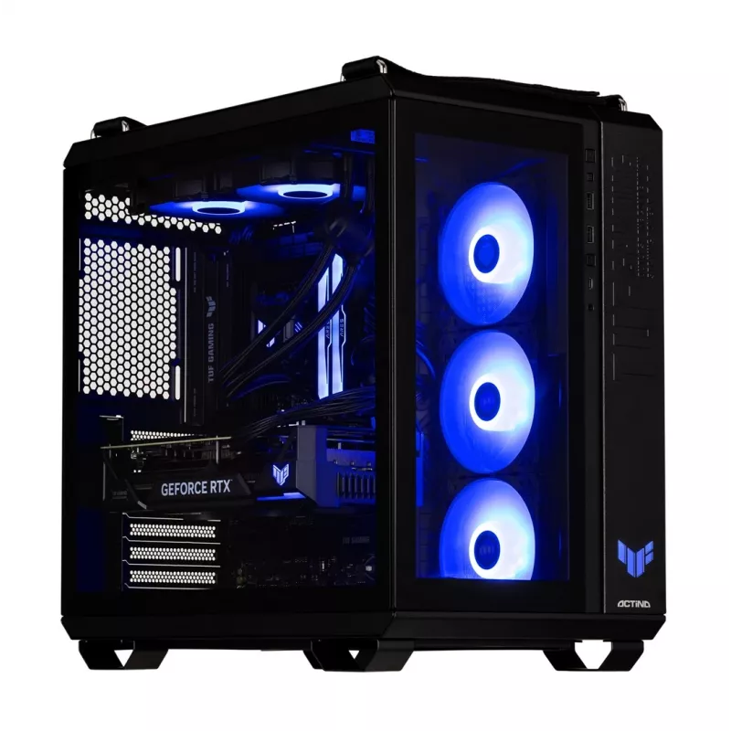 Actina pc Intel Core Ultra 9 285K 64 GB DDR5-SDRAM 2 TB SSD NVIDIA GeForce RTX 5090 midi tower zwart