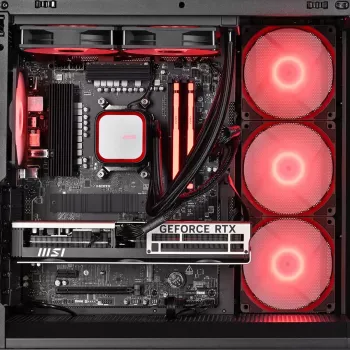 Actina PC Intel Core Ultra 9 285K 64 GB DDR5-SDRAM 2 TB SSD NVIDIA GeForce RTX 5080 Windows 11 Home midi tower zwart