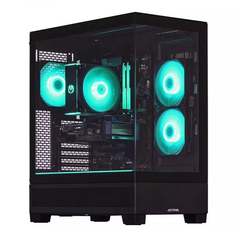 Actina View 5700X/16GB/1TB/RX9060XT/650W gaming desktop-pc