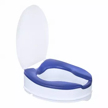 ACTIONMED toiletverhoger met deksel, 10 cm verhoging, SoftRelief NT500AM