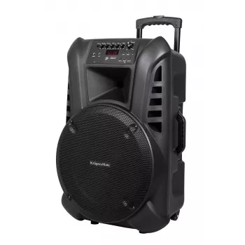 ACTIVE KEY actieve luidspreker met 2 draadloze UHF-microfoons, SD, Bluetooth, FM, USB, 60 watt