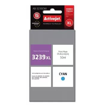 Activejet AB-3239CNX Cyaan inktpatroon (vervanging voor Brother LC3239XLC, Supreme, 50 ml)