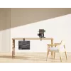 Activejet APB-002B draaibare geperforeerde bureau-organizer met prikbord, mat zwart