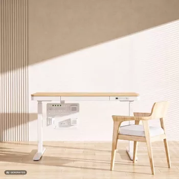Activejet APB-002W draaibare geperforeerde bureau-organizer, grijs en wit