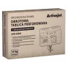 Activejet APB-006W draaibare geperforeerde bureau-organizer, grijs & wit