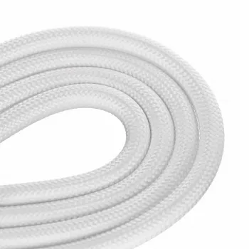 Activejet lanyard met 3-in-1-oplaadkabel, wit