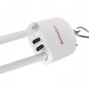 Activejet lanyard met 3-in-1-oplaadkabel, wit