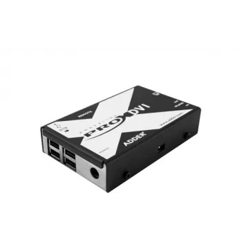 Adder AdderLink X-serie X-DVI PRO KVM-extender - DVI-D, USB 2.0, audio, tot 50 m via Cat5e/6/7 (X-DVIPRO-IEC)